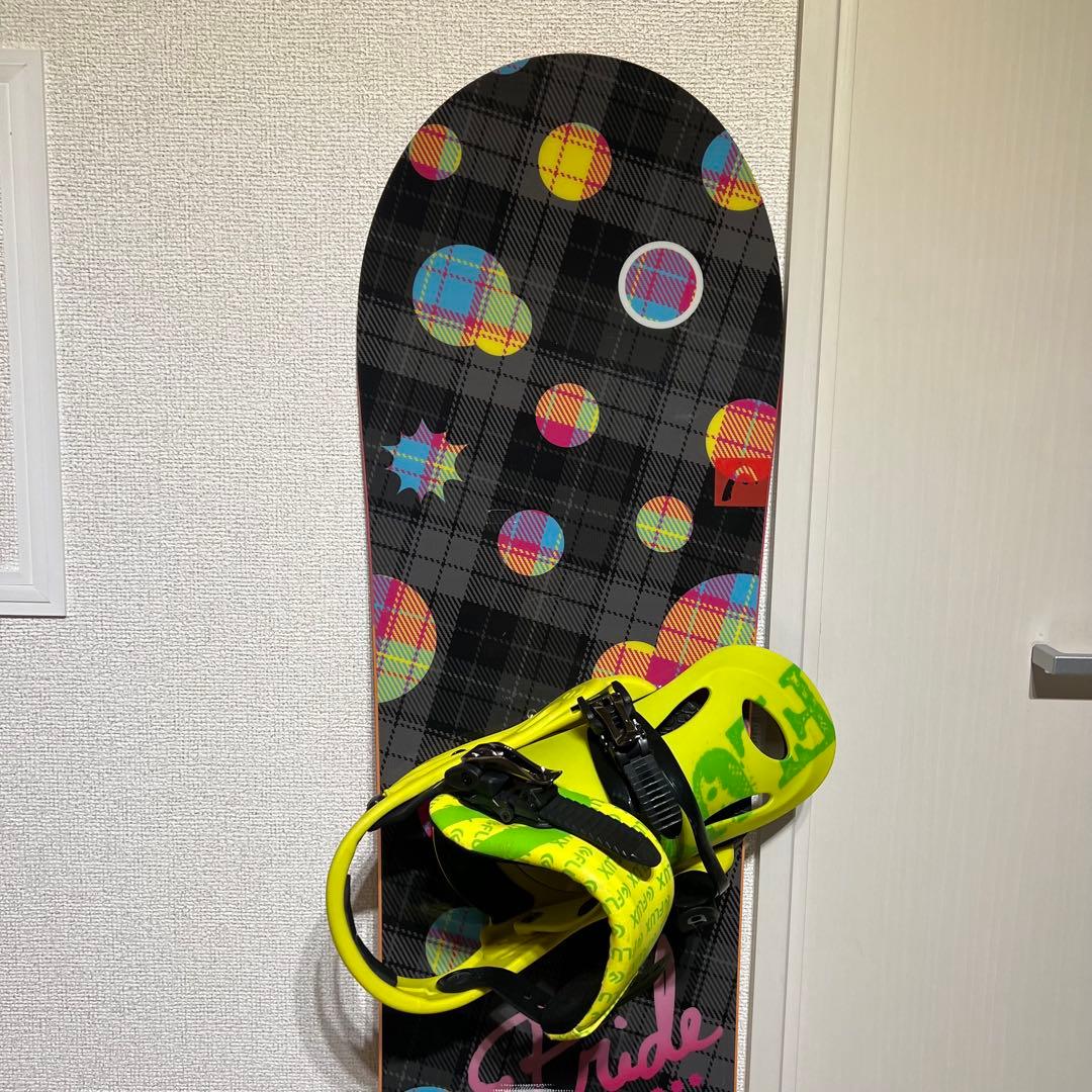 ヘッド Pride flux ビンディング 142 スノーボード　ケース付き