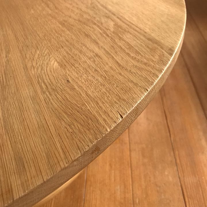 unico SOLK ローテーブル Φ760 机 円形 ウッド ウニコ