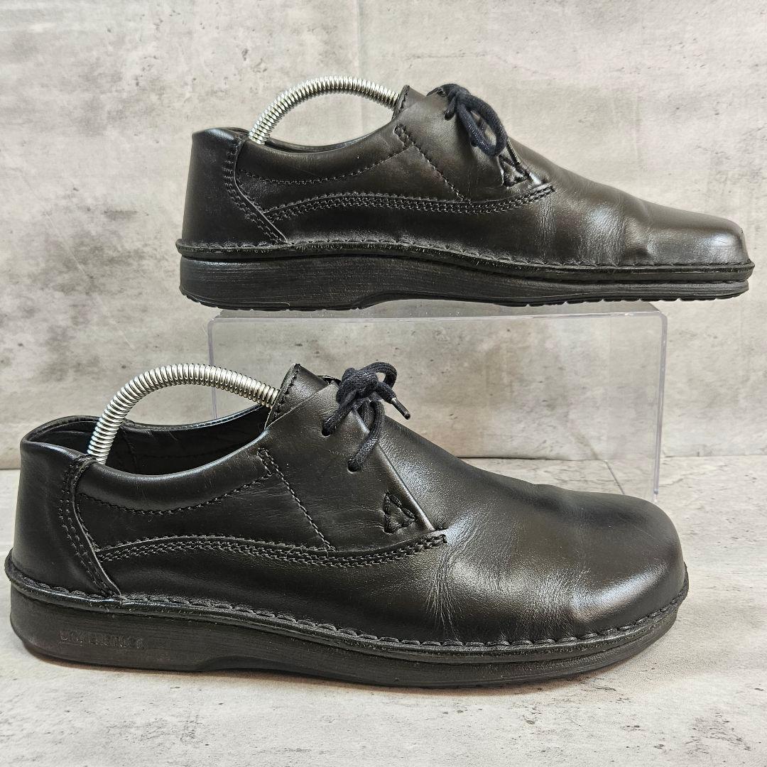 BIRKENSTOCK ビルケンシュトック レザーシューズ 黒 本革 27cm