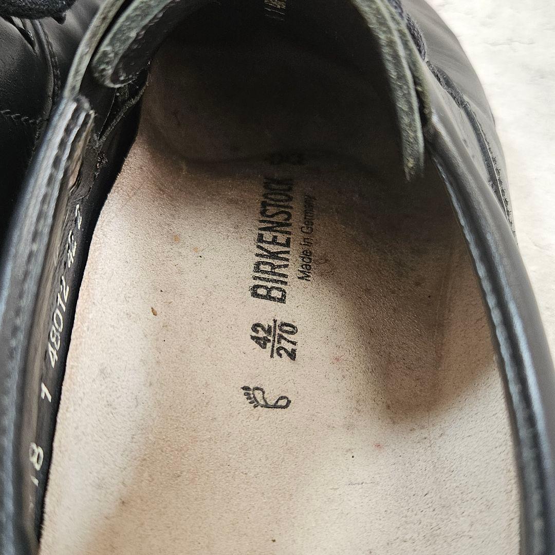 BIRKENSTOCK ビルケンシュトック レザーシューズ 黒 本革 27cm