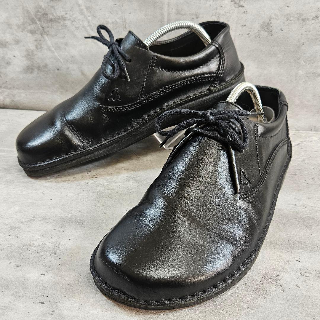 BIRKENSTOCK ビルケンシュトック レザーシューズ 黒 本革 27cm