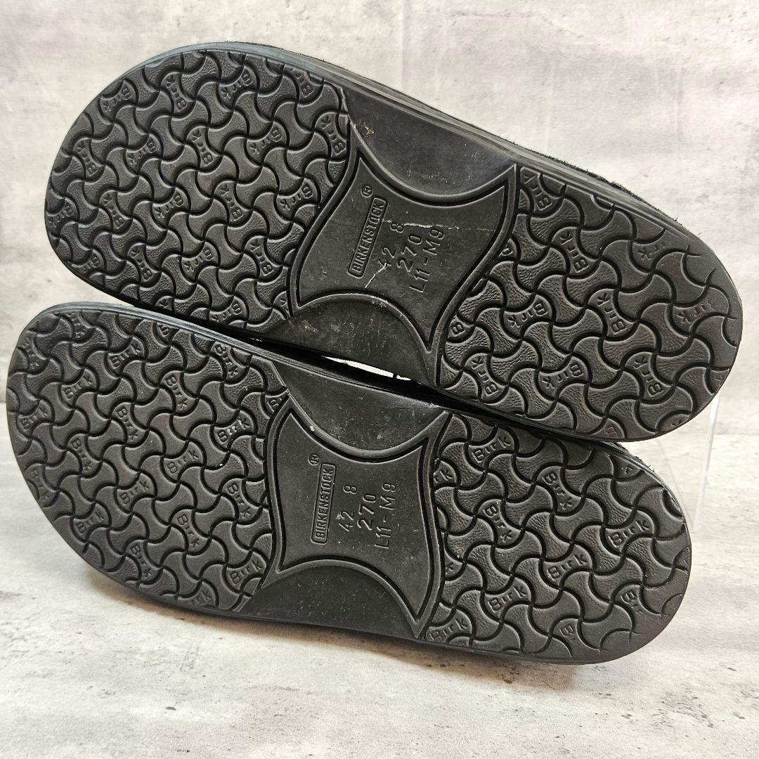 BIRKENSTOCK ビルケンシュトック レザーシューズ 黒 本革 27cm