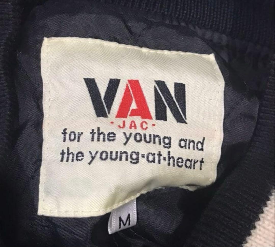 vanjacket ヴァンヂャケット van ヴァン スタジャン レザー 白タグ