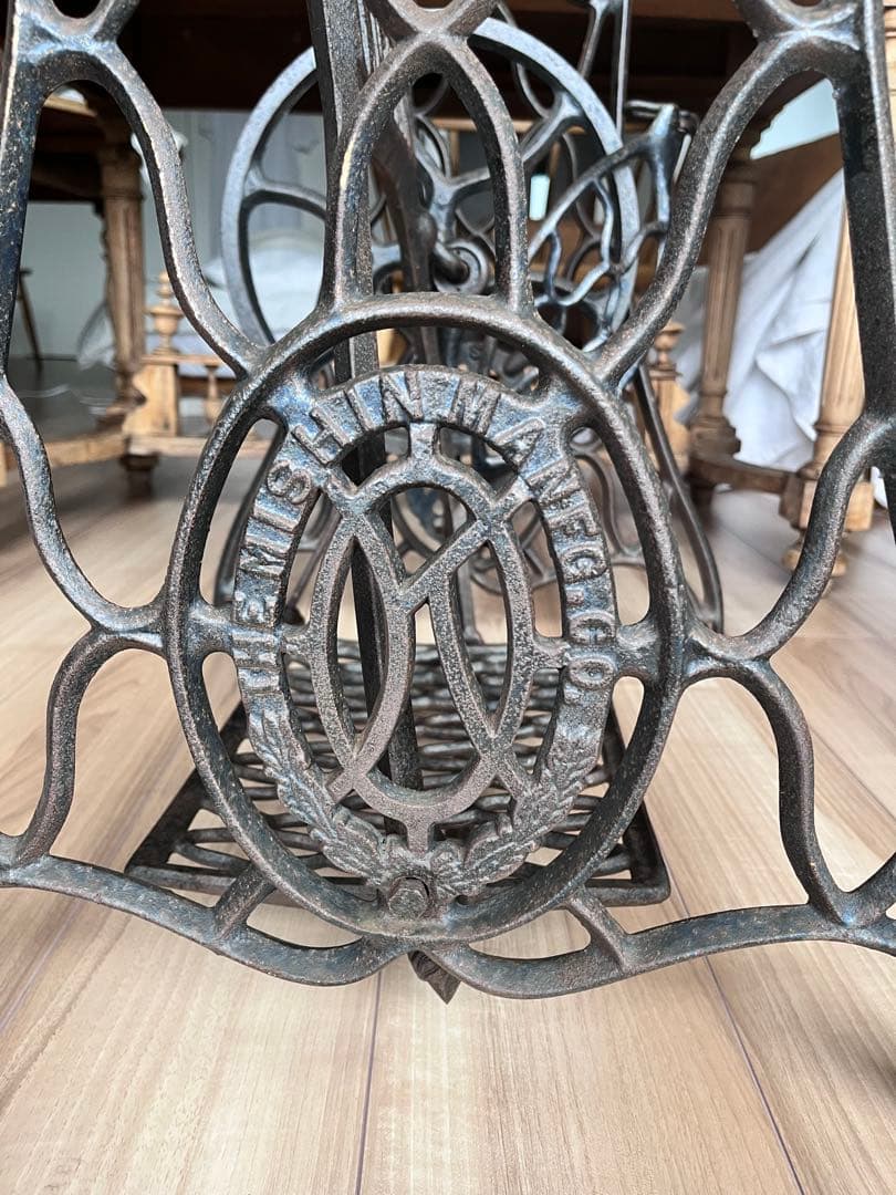 アンティーク　ミシン台　脚