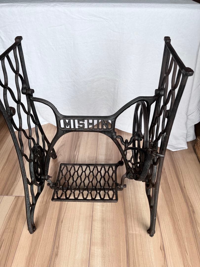 アンティーク　ミシン台　脚