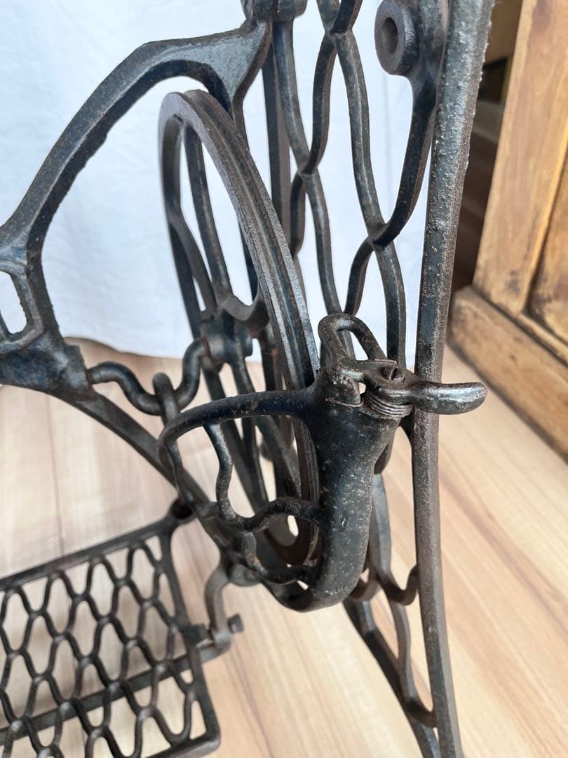 アンティーク　ミシン台　脚