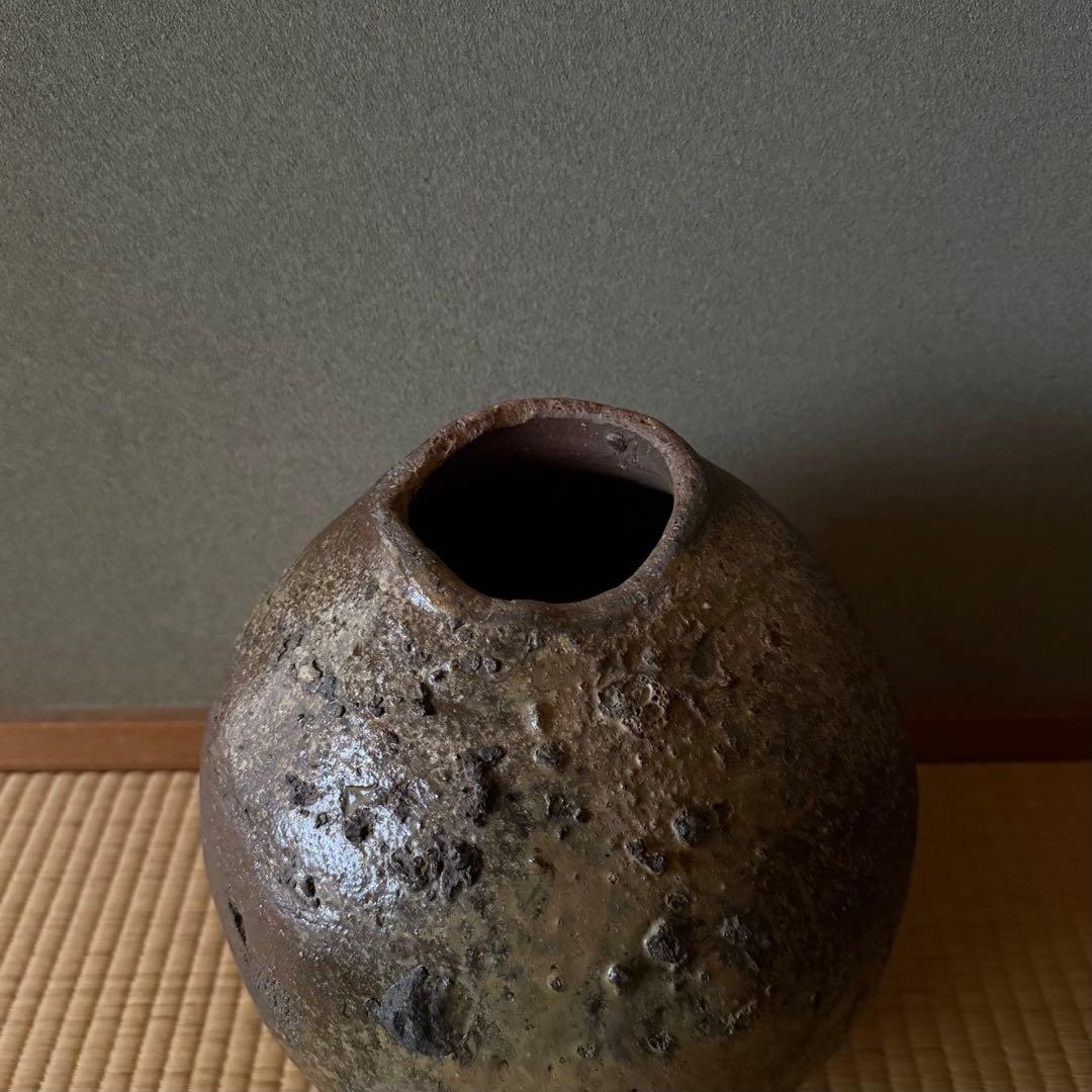 古常滑 壺 大壺 桃山時代 自然釉 古美術 骨董 古信楽 古丹波 古備前 古瀬戸