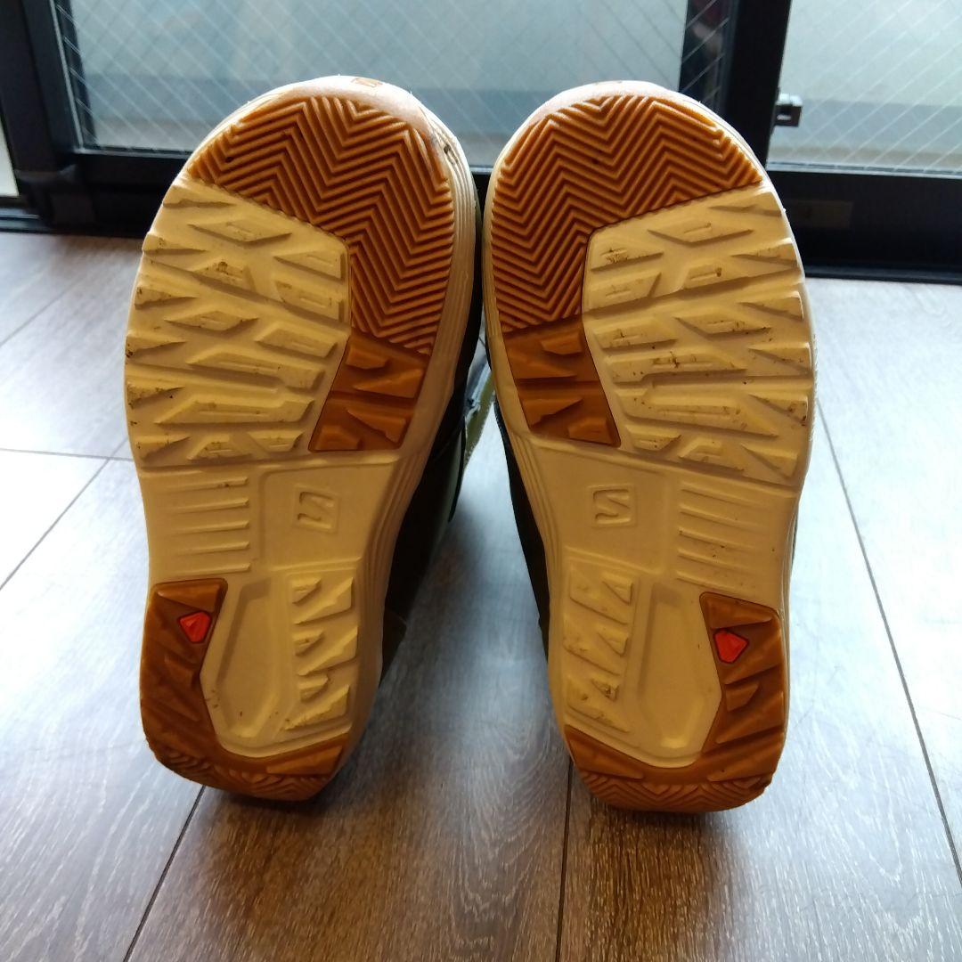 スノボー　ブーツ　カーキ色　SALOMON BOA SJ BOA 24.5cm