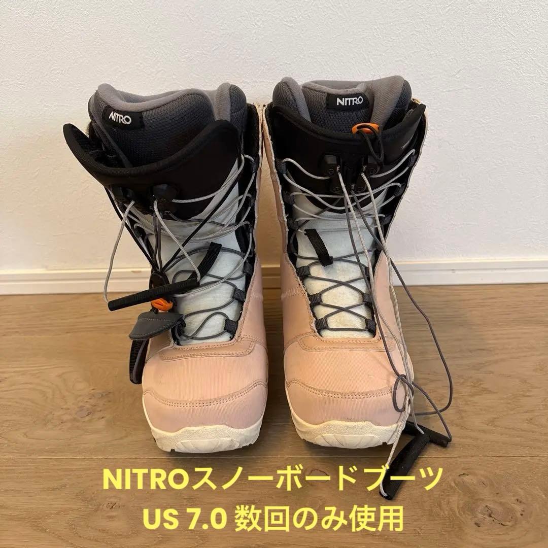 NITRO FLORA TLS 女性用スノーボードブーツ US 7.0 数回使用