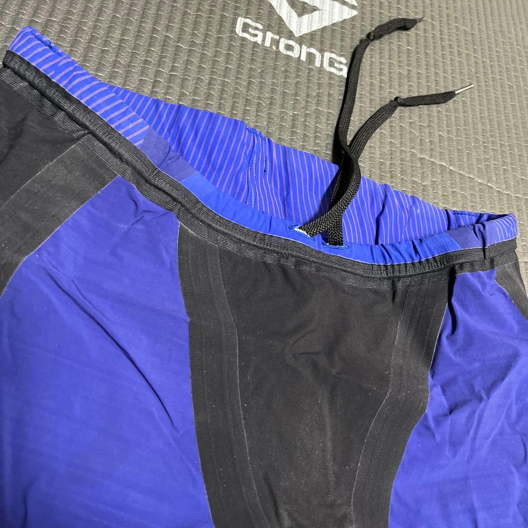 Mizuno 紫 ストライプ 競泳水着 値下げ可能！！