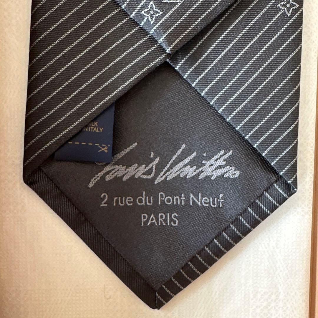 ルイ ヴィトン ネクタイ・モノグラム オンライン 新品 未使用