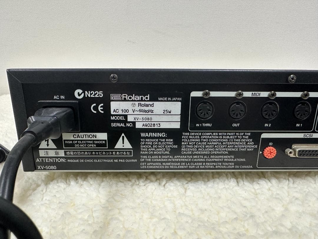 Tictac様用　Roland XV-5080 音源モジュール