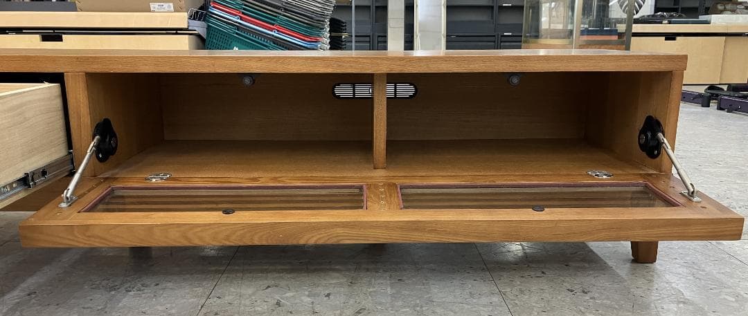 三環ジャパン テレビボード ブラウン