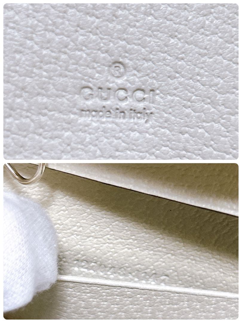 新品未使用✨GUCCI キーケース 6連 GG キャンバス ブラウン シマ