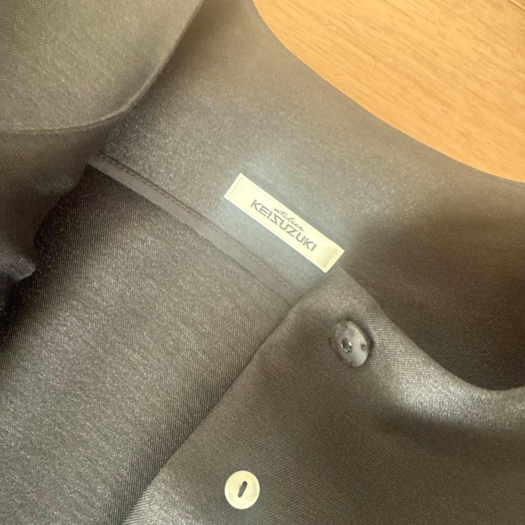 アトリエケイスズキ　UNIブラック ロングドレス