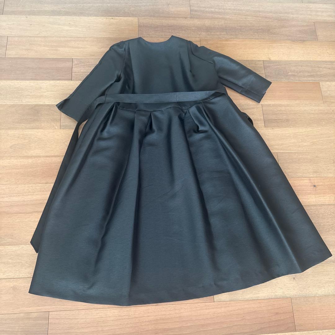 アトリエケイスズキ　UNIブラック ロングドレス