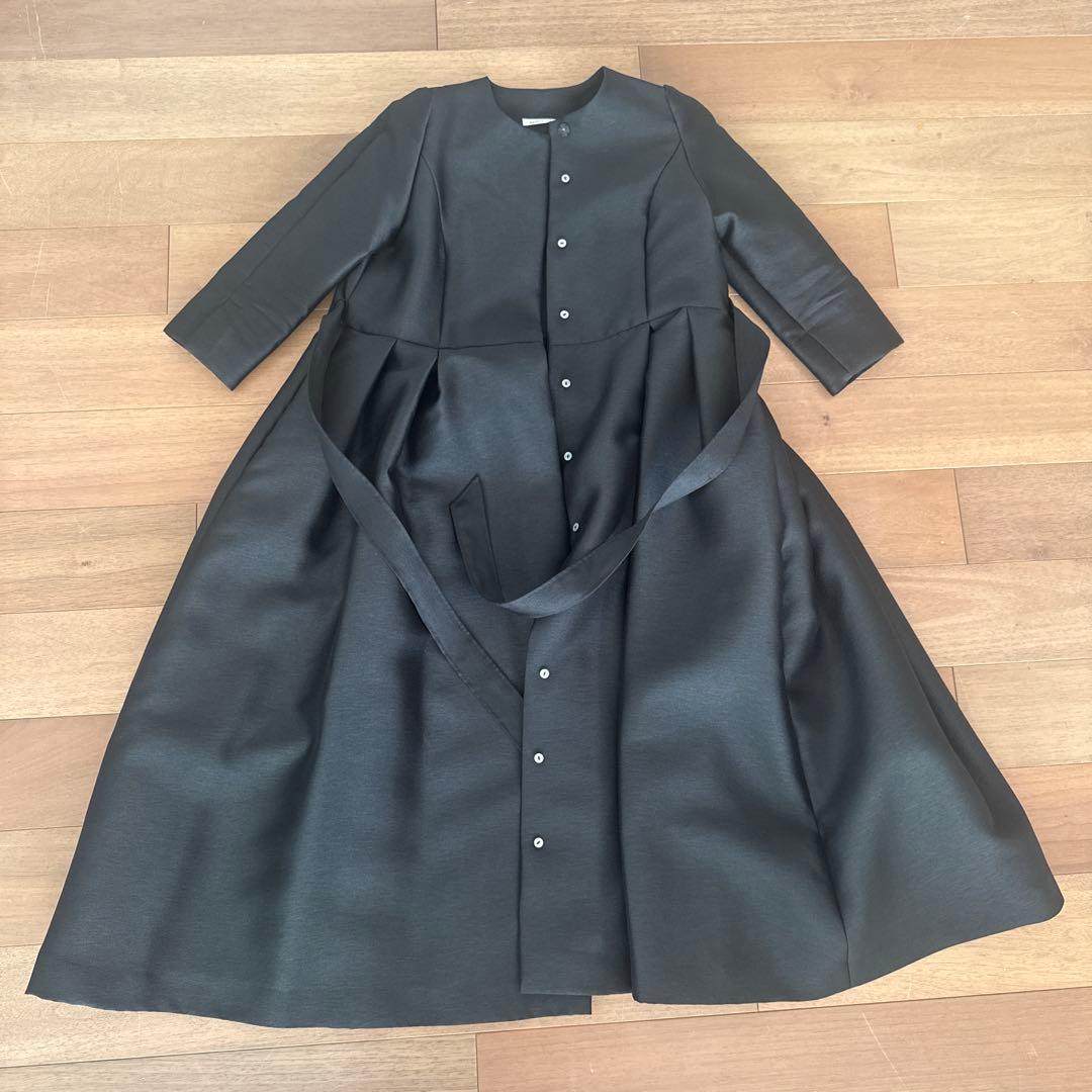 アトリエケイスズキ　UNIブラック ロングドレス