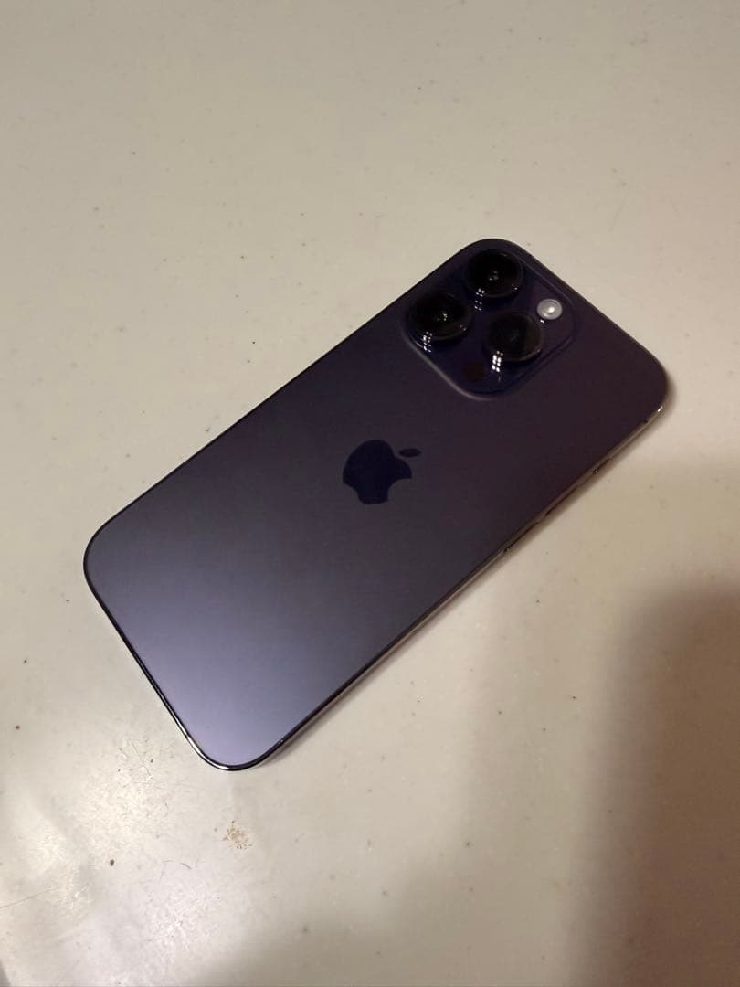 【そら】Apple iPhone 14 PRO 256GBディープパープル
