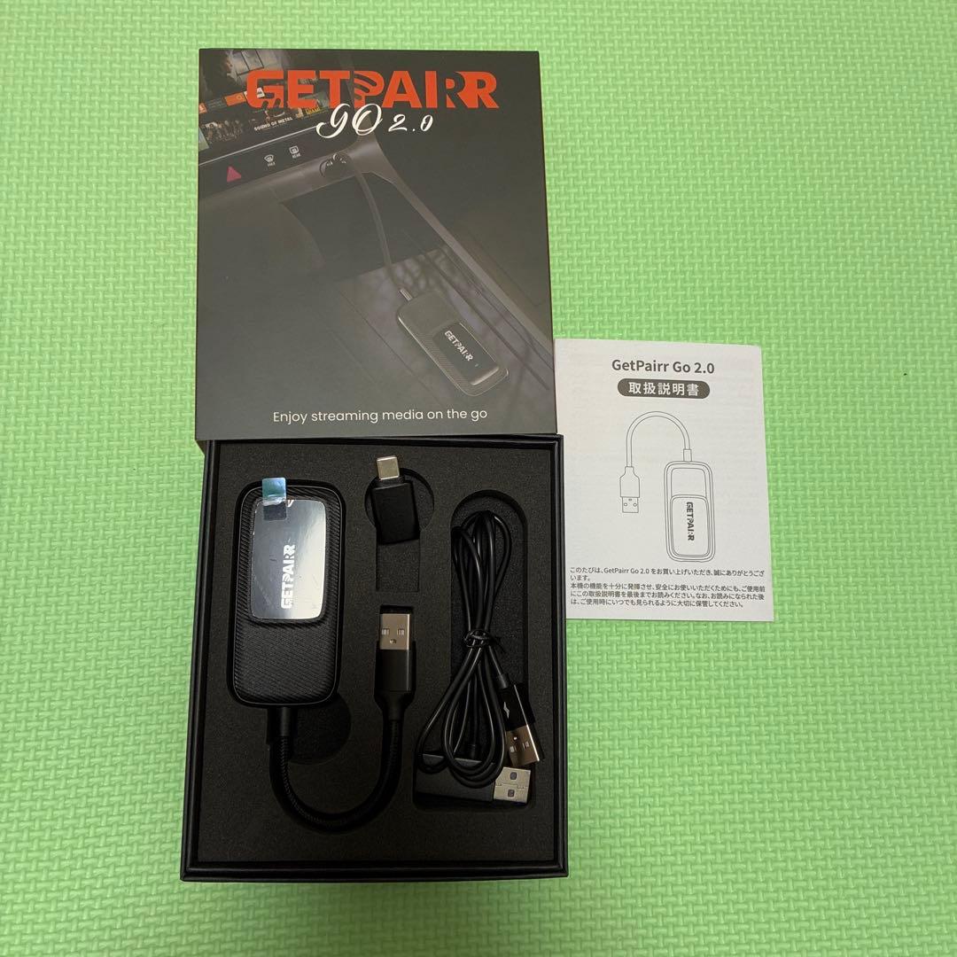 GETPAIRR Go2.0 CarPlay/Android Auto対応