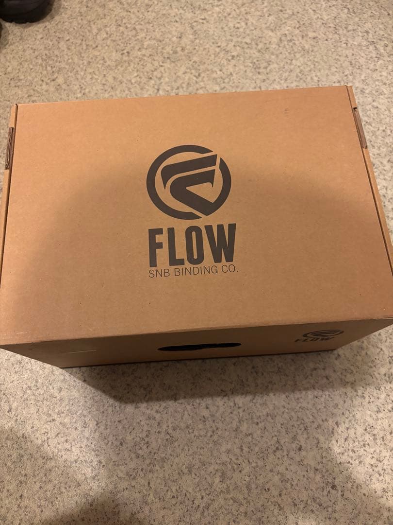 FLOW SNB ビンディング ブラック 元箱付き　スノーボード　サイズL