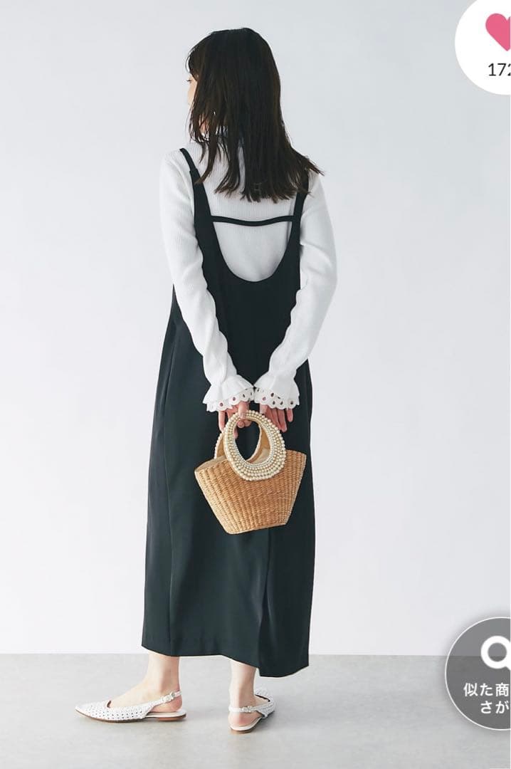 La boutique Bon Bon ビッグパール キャミワンピース