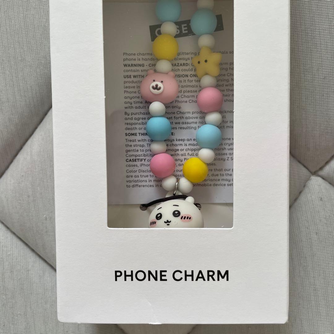 CASETiFY ケースティファイ ちいかわ ストラップ ハチワレ　うさぎ