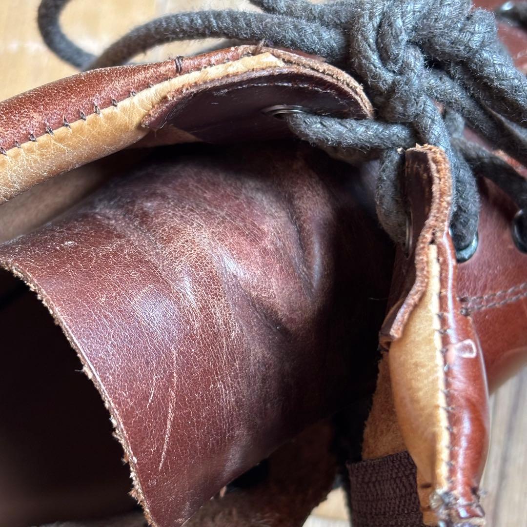 【極美品】スローウェアライオン×ジャックローズ　ワークブーツ　サイドジップ