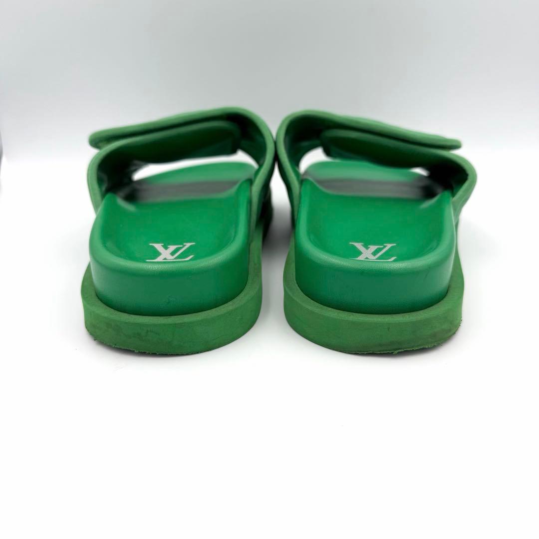 最終値下げ‼️LOUIS VUITTON ルイヴィトン サンダル グリーン 緑