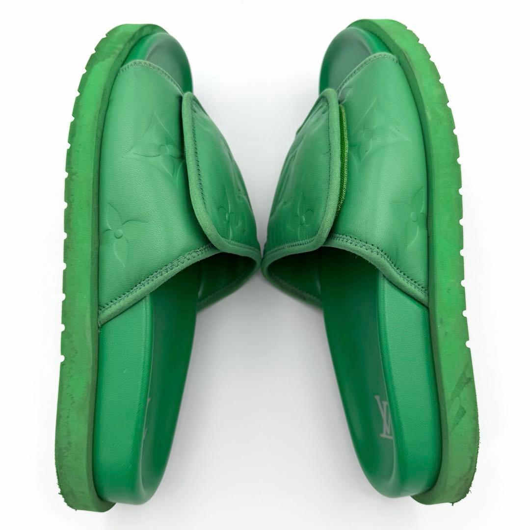 最終値下げ‼️LOUIS VUITTON ルイヴィトン サンダル グリーン 緑
