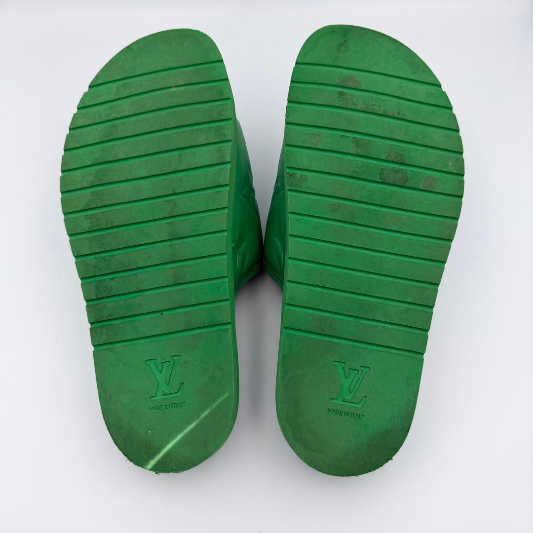 最終値下げ‼️LOUIS VUITTON ルイヴィトン サンダル グリーン 緑