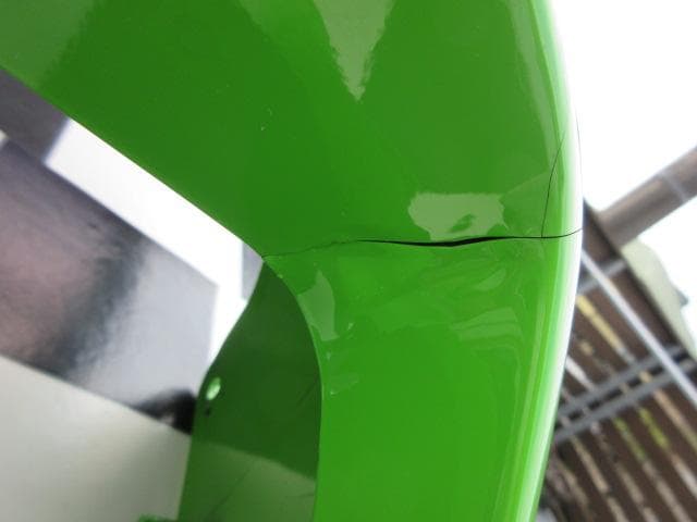 Kawasaki ZRX1200R 純正フロントカウル フォグ付き 中古良品