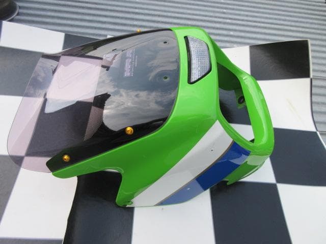 Kawasaki ZRX1200R 純正フロントカウル フォグ付き 中古良品