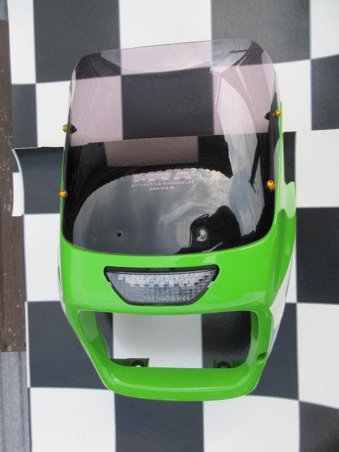 Kawasaki ZRX1200R 純正フロントカウル フォグ付き 中古良品