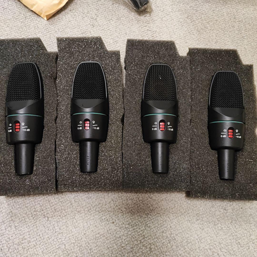 AKG C3000 コンデンサーマイク 4本セット