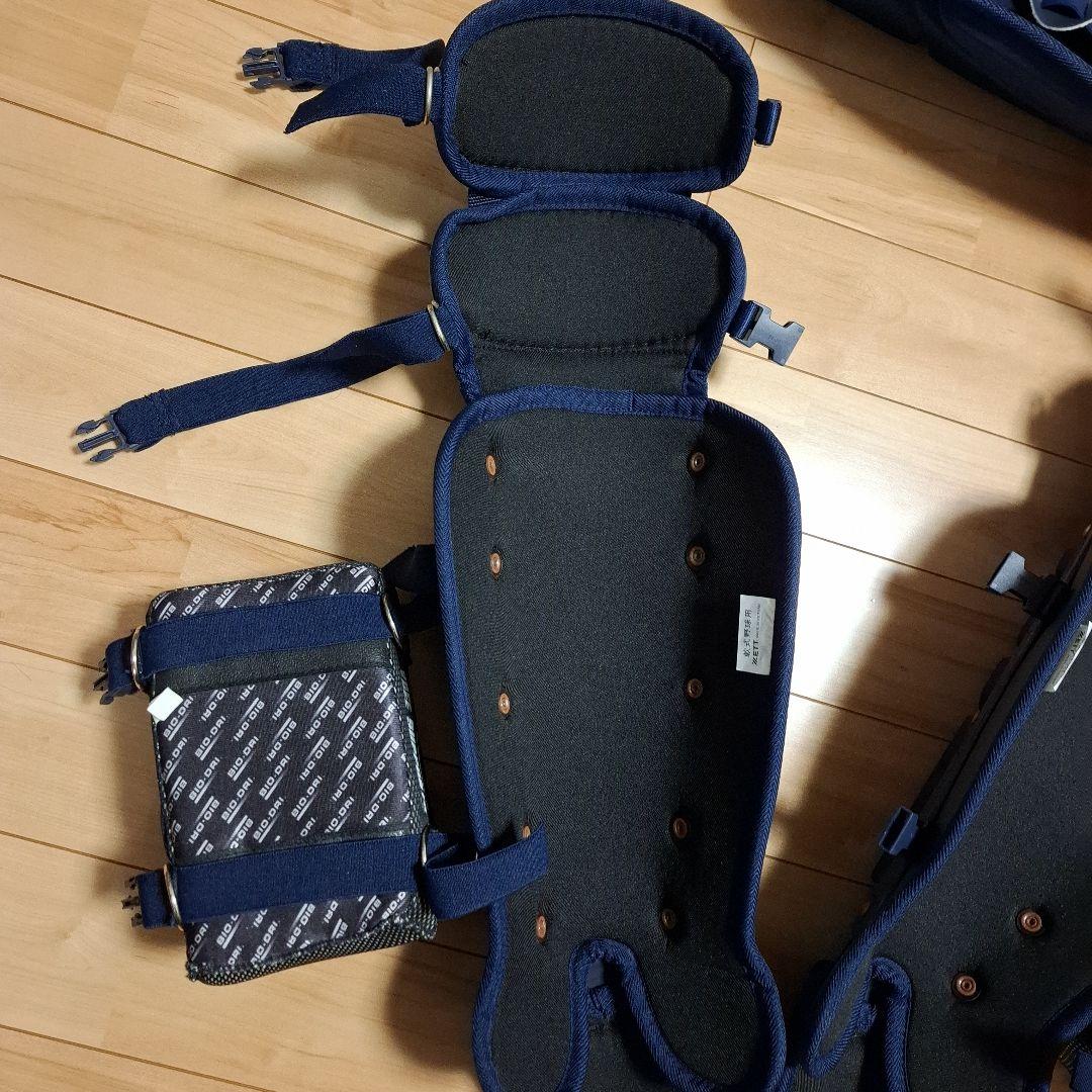 ZETT JSBB キャッチャー防具フルセット　ニークッション付き(一般軟式)