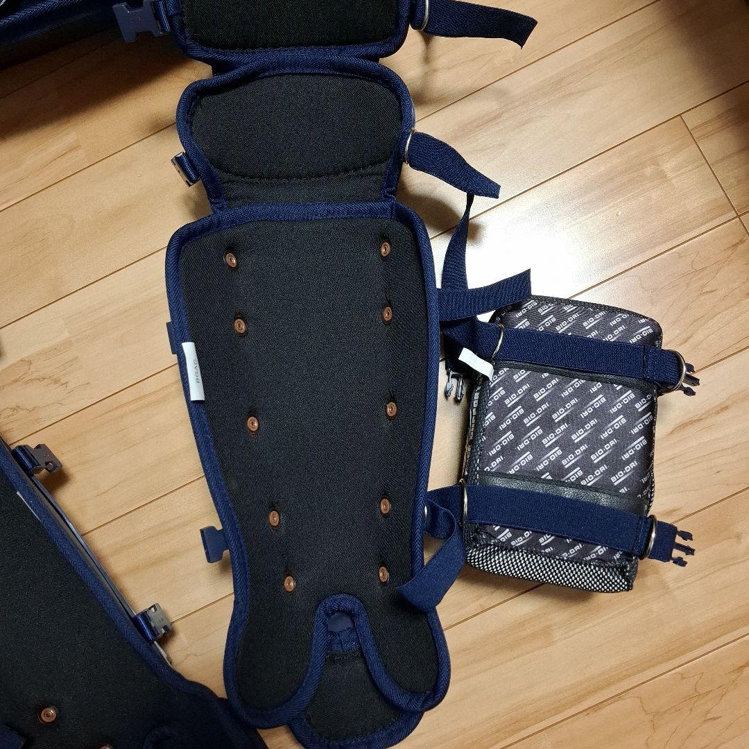 ZETT JSBB キャッチャー防具フルセット　ニークッション付き(一般軟式)