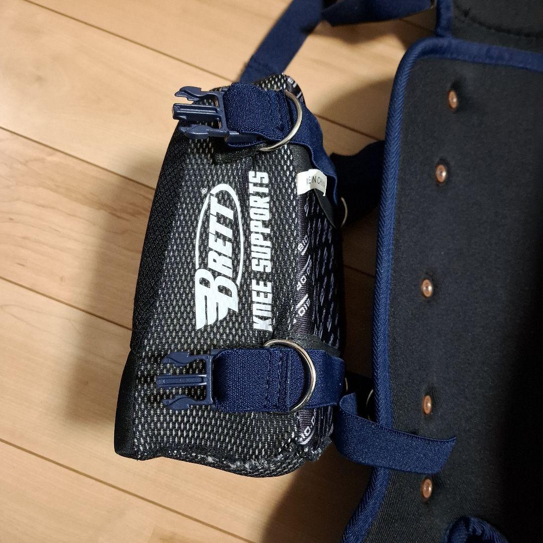 ZETT JSBB キャッチャー防具フルセット　ニークッション付き(一般軟式)