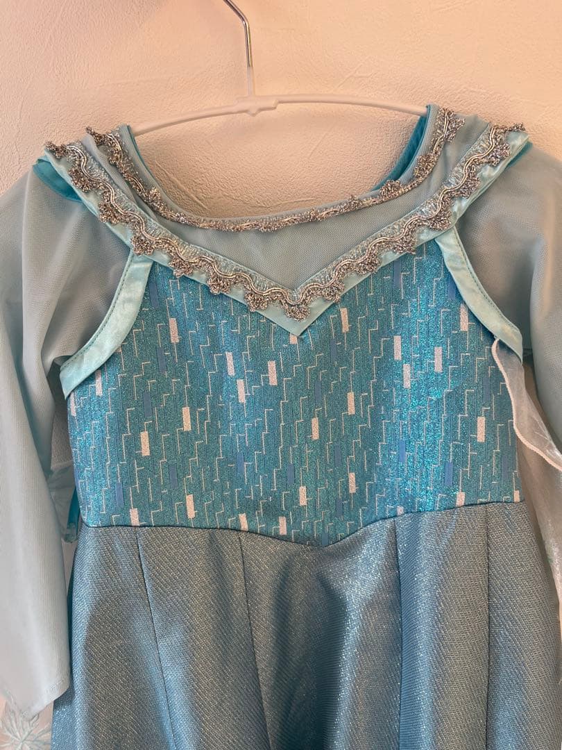 エルサ　ビビディバビディブティック　アナと雪の女王　110センチ　ドレス