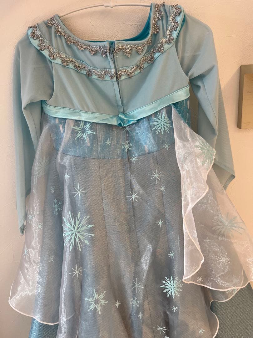 エルサ　ビビディバビディブティック　アナと雪の女王　110センチ　ドレス