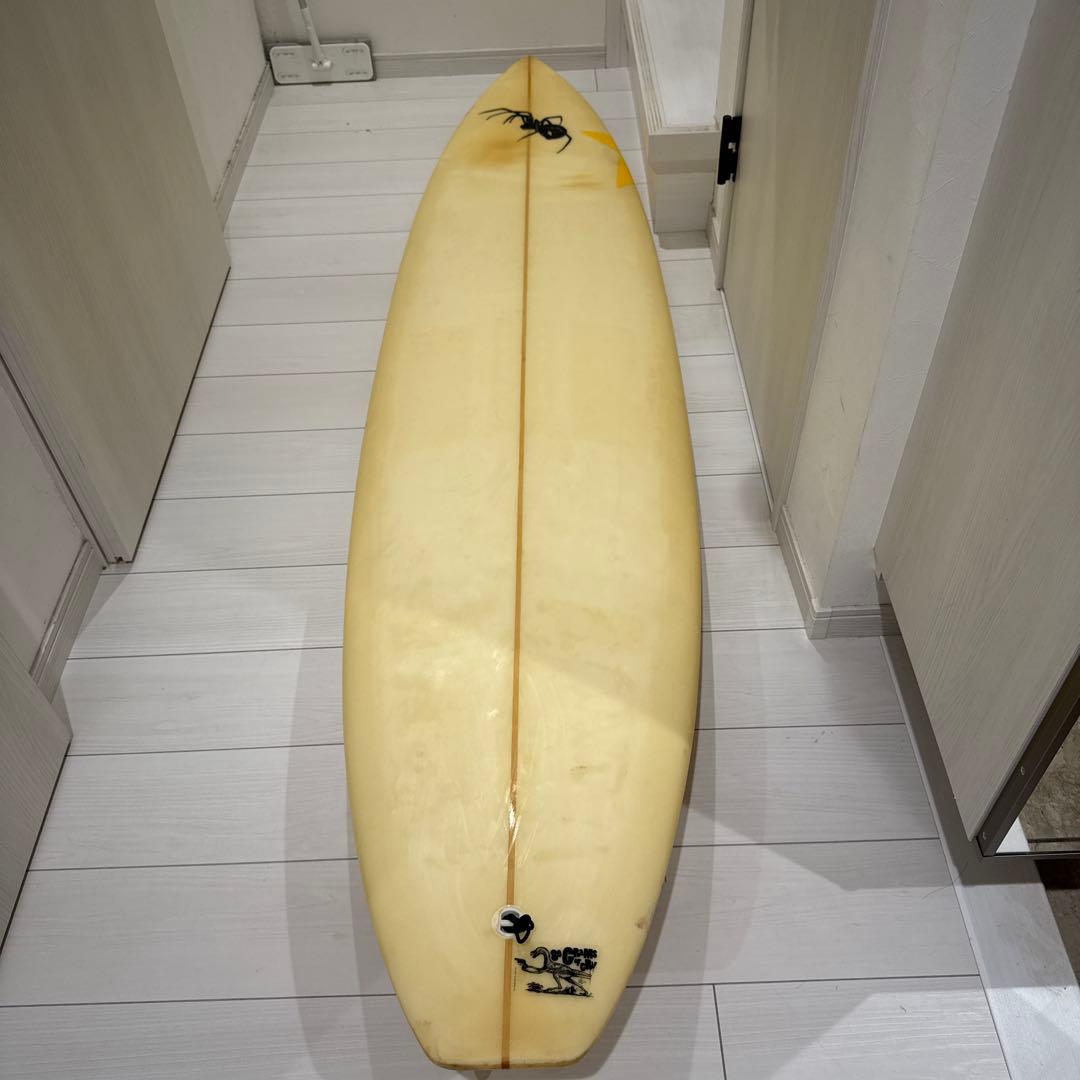 中古7’6 Spiderミッドレングス ファンボード
