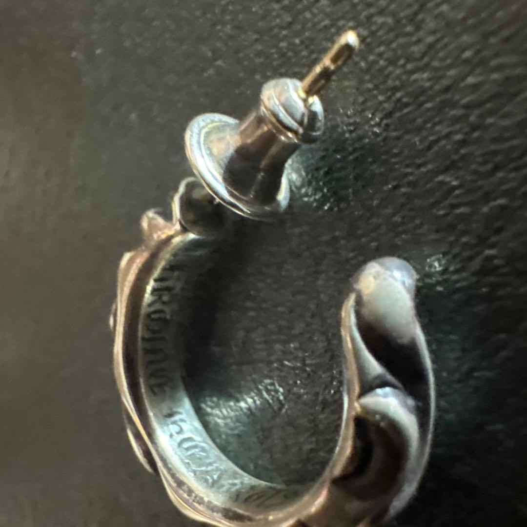 正規品/Chrome hearts /クロムハーツ　スクロールピアス