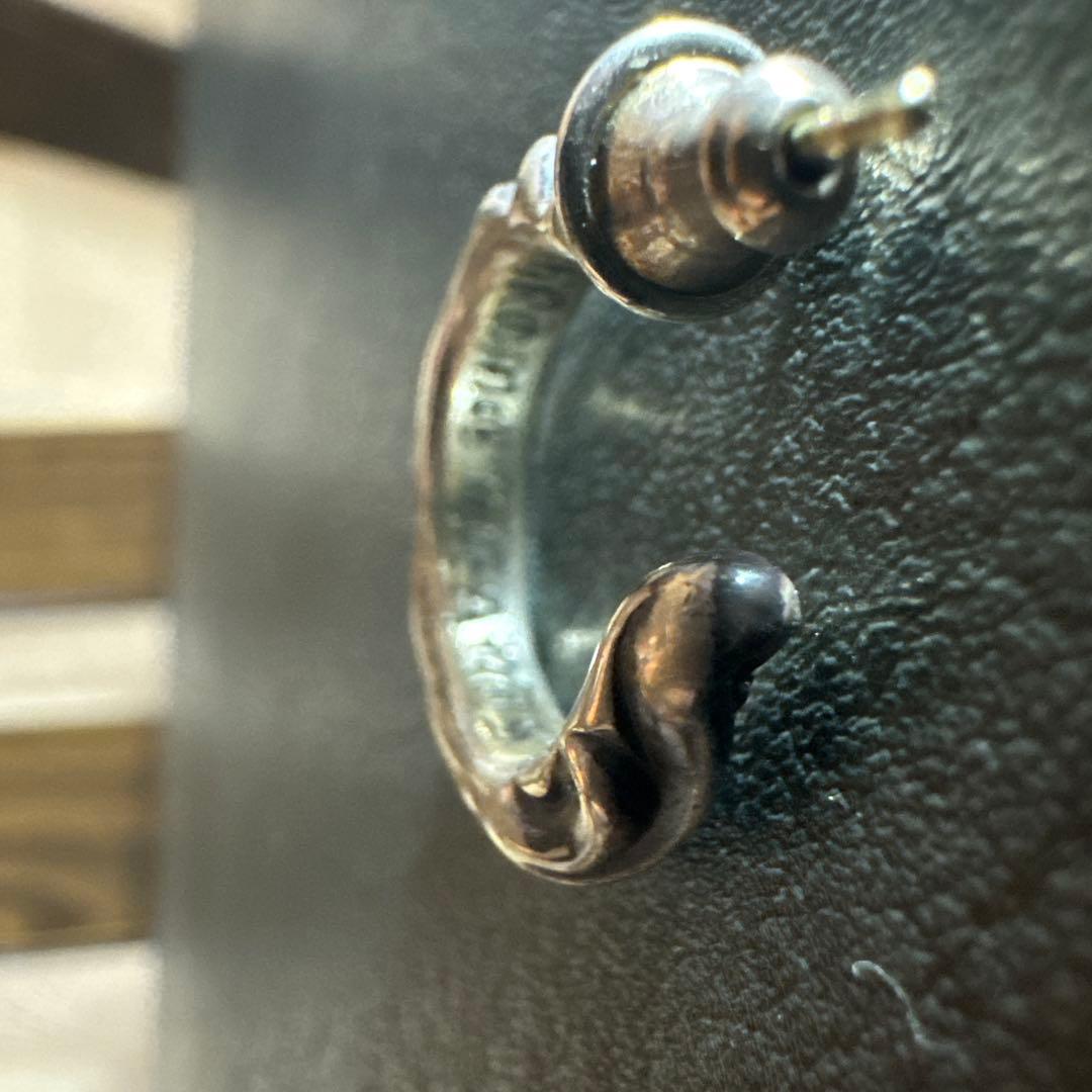 正規品/Chrome hearts /クロムハーツ　スクロールピアス