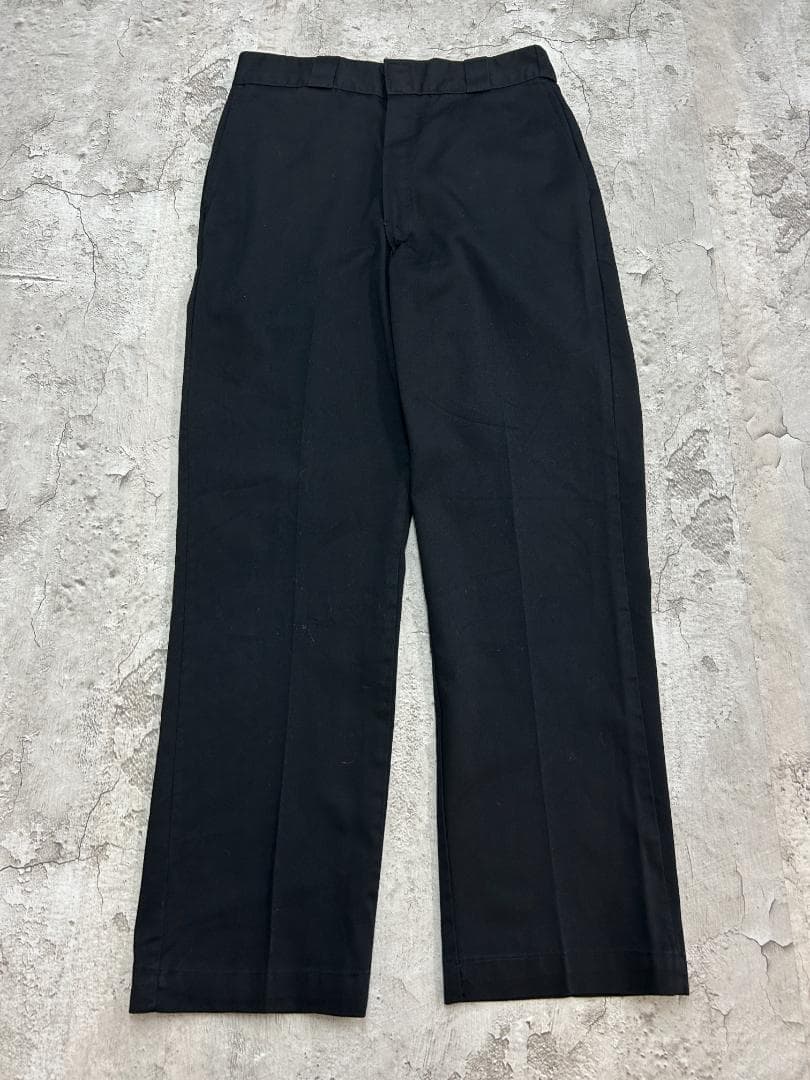 ウ*ウ様 USA製　ディッキーズ　チビタグ　ゴールデンサイズ　古着　ブラック　黒