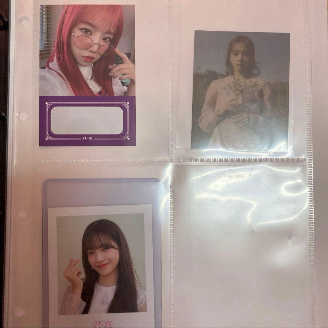 IZ*ONE アイズワン　アルバム　トレカ　チョユリ