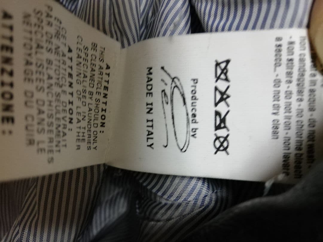 Boy band of outsiders レザートレンチコート