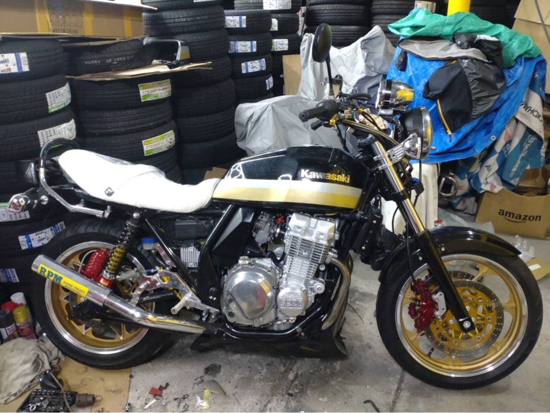 ZRX400 アンダーカウル傷あり