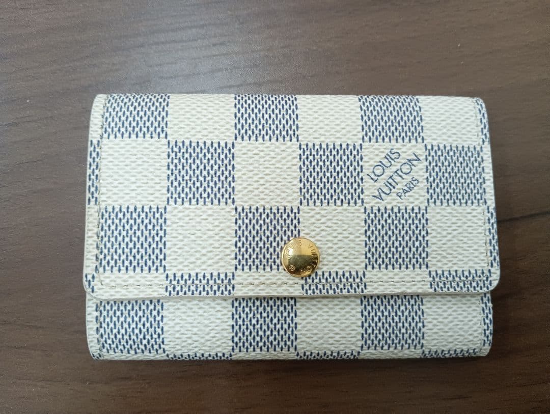 ルイヴィトン　ミュルティクレ6 ダミエアズール　キーケース　ユニセックス