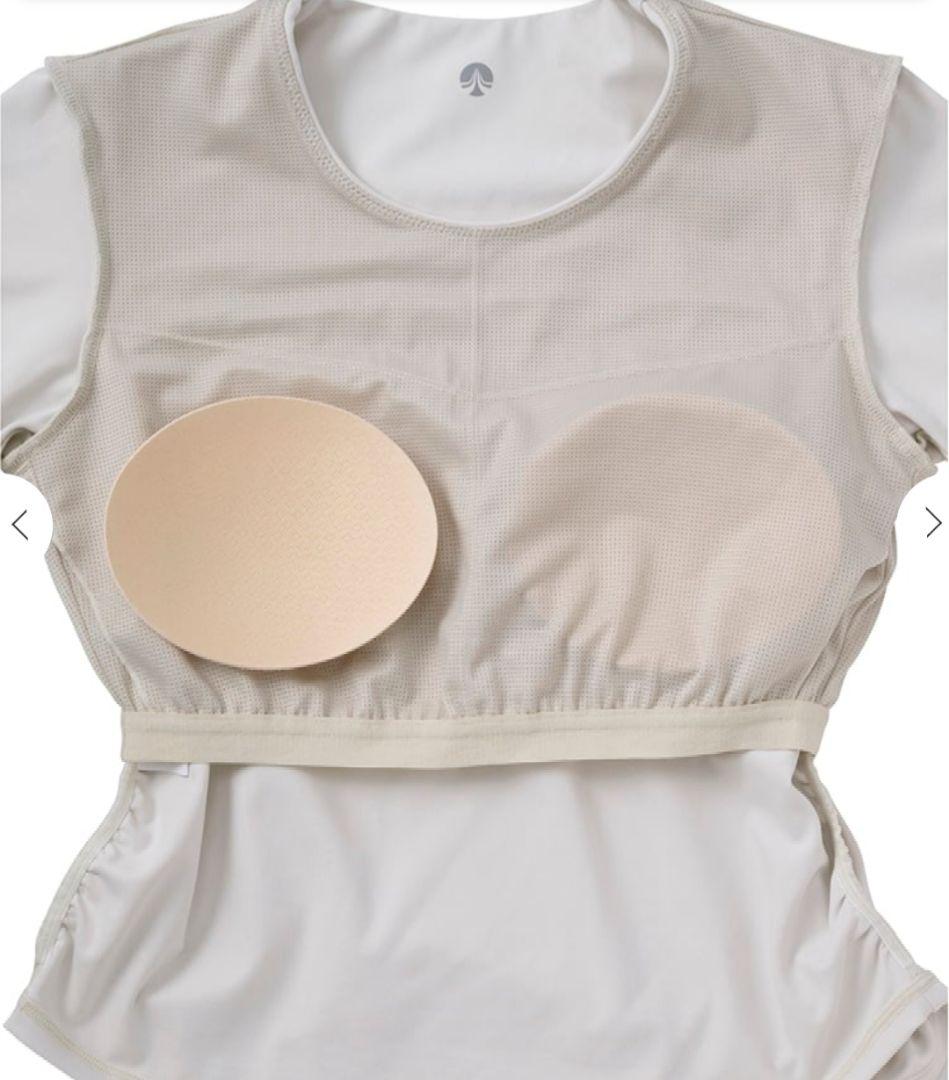 【新品】 2点セット サイドギャザーカップ付きTee フレアリブパンツ Lサイズ