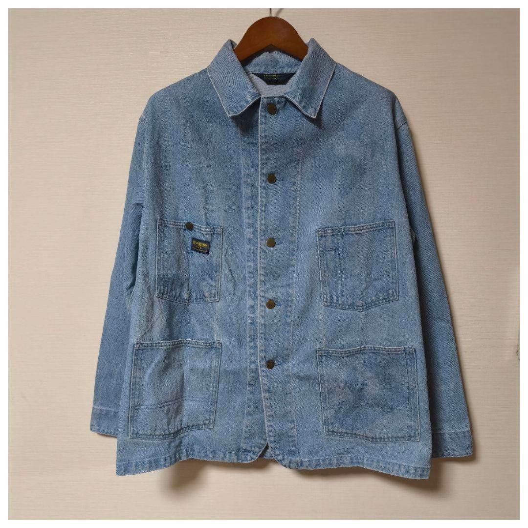 【USA製 90s】OshKosh B’gosh デニムカバーオール 3XL相当