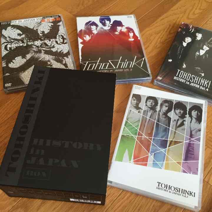 東方神起HISTORY in JAPAN BOX